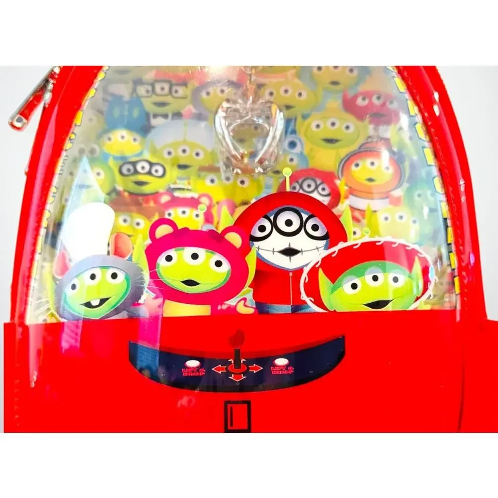 2026 Loungefly Disneyland Paris Toy Story Alien Claw Machine Mini Backpack NWT